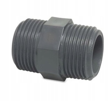 Nypel gwintowany PVC-U GZ 3