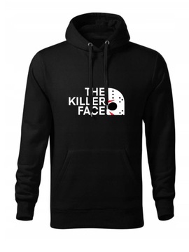 BLUZA Z KAPTUREM KILLER FACE MĘSKA CZARNA XL