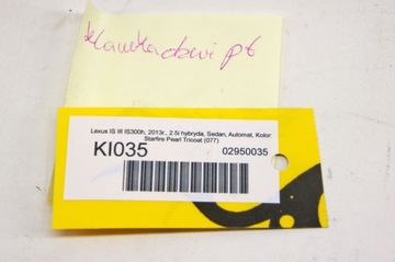 KI035 LEXUS IS III KLIKA DVEŘE PRAVÝ ZADNÍ