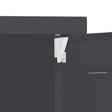 ГАЗОВЫЙ ШКАФ 20x20x15 АНТРАЦИТ