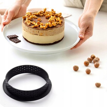 TARTLET MOLD RING PIECZENIE CIASTA CIAST 8 SZTUK