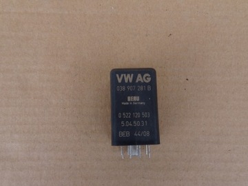 VW AUDI SKODA PRZEKAŹNIK ŚWIEC ŻAROWYCH 038907281B 457