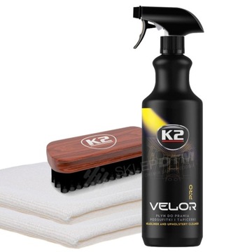 K2 VELOR PRO do podsufitki tapicerki materiałowej