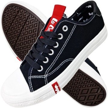 czarne Trampki Damskie LEE Cooper tenisówki Buty Sportowe 2237L 39