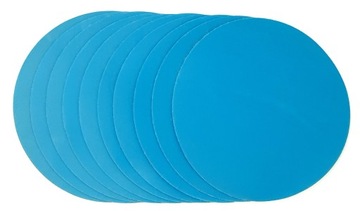 PAPIER ŚCIERNY WODNY NA RZEP KRĄŻKI DEERFOS 125mm P280 - 10 SZTUK