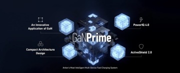 Зарядное устройство 735 GaN III Prime, 2xUSB-C, 65 Вт, USB-A 22