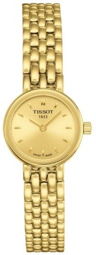 Zegarek złoty damski Tissot fashion modowy