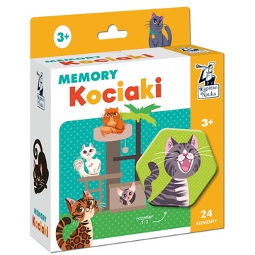 Kapitan Nauka: gra memory – kociaki 21541
