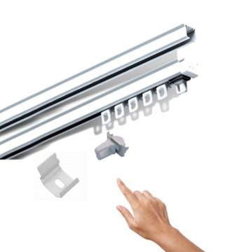 Karnisz szyna sufitowa aluminiowa KS 470cm