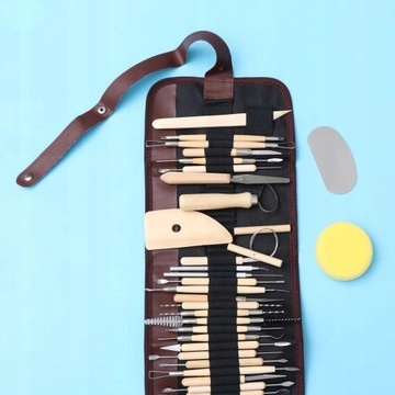 30szt. Narzędzia ceramiczne z gliny Rzeźba Narzędz