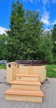 Термочехол для гидромассажной ванны Vegas SPA джакузи, Коричневый, 200 см