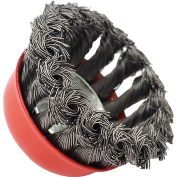 А ЩЕТКА ВИТАЯ ПРОВОДНАЯ (С ГАЙКОЙ) 65мм