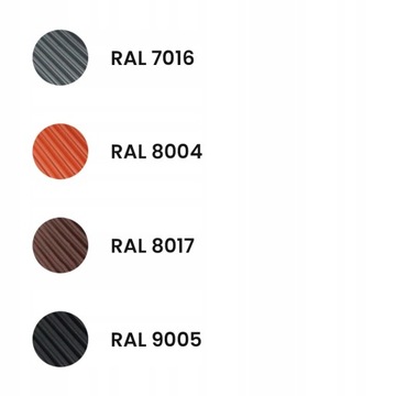 ЛЕНТА ДЛЯ ОБРАБОТКИ ДЫМОХОДА 290 мм ДЛЯ ОБРАБОТКИ ДЫМОХОДА 5 метров RAL8004 КИРПИЧ