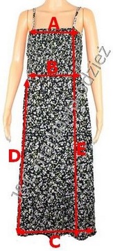 Sukienka Tommy Jeans -Midi -DW0DW09852 Floral Print 100% wiskoza oryg. - XL