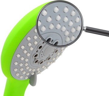 РУЧКА ДЛЯ ДУША SALTO 3-ФУНКЦИОНАЛЬНАЯ, ЗЕЛЕНАЯ