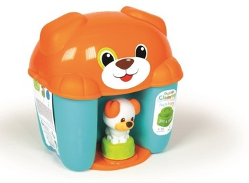 BLOCKS Clemmy Bucket Dog and Puppy 17294