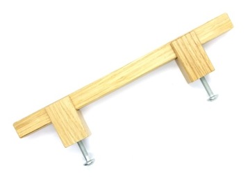 МЕБЕЛЬНАЯ РУЧКА ПЕРИЛА МАССИВ ДУБА L-160ММ