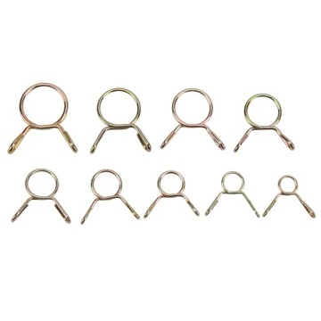 Набор хомутов топливных шлангов для мотоциклов, квадроциклов и лодок из 345 штук.