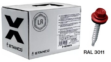Wkręty FARMERY ETANCO czerwony 3011 - 4,8x35 mm 250szt