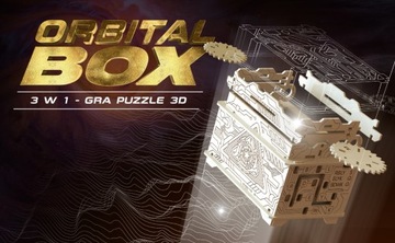 ESC WELT ORBITAL BOX 3D головоломка для взрослых - 3IN1 Деревянная игра загадки