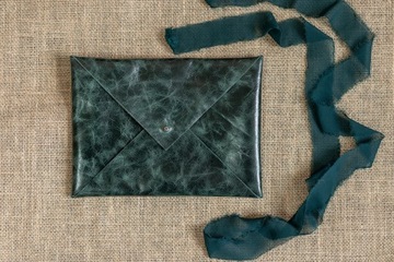 Pudełko na zdjęcia 15x21 koperta etui skórzane