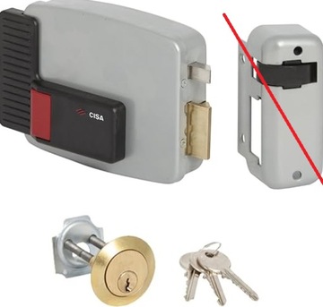 Cisa 111610601 Elektrozamek 12 V Zamek Elektryczny