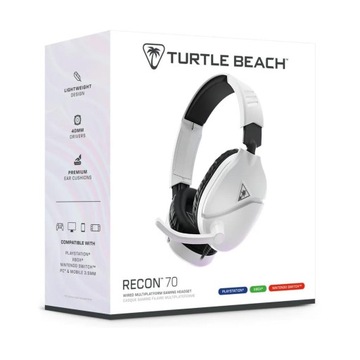 TURTLE BEACH Recon 70 Xbox PS PC Игровые наушники Nintendo с микрофоном