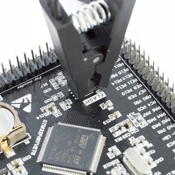 Programator EEPROM i Flash USB CH341A SOIC8 SOP8 SOP16 ZIF-16 + klips