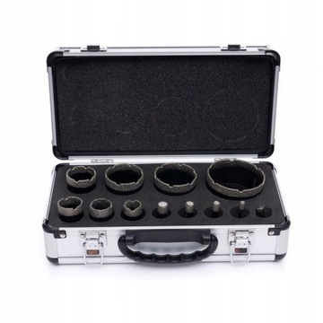 НАБОР КОРОНОЧНЫХ ПИЛОВ, АЛМАЗНЫЕ СВЕРЛА СВЕРЛО ДЛЯ КАМНЯ STONE 6-68