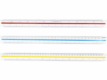 ПРАВИЛА ТРЕУГОЛЬНОГО МАСШТАБА 1:20>1:125 ТРУБКА Mape