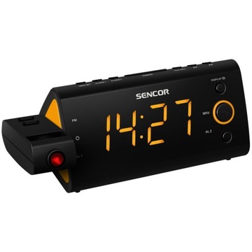 Radiobudzik Sencor SRC 330 OR Wyświetlacz LED