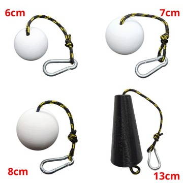 Мячи OCR fi 80 - Набор для скалолазания для тренировок, 2x8 см