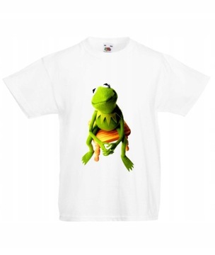 152 KOSZULKA DZIECIĘCA KERMIT ŻABA MUPPET WZORY