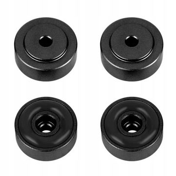 4X ALUMINIOWE NÓŻKI IZOLACYJNE DO GRAMOFONU