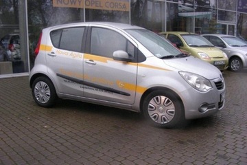 LIŠTA OSOBNÍ STRÁŽCE BOČNÍ DVEŘE OPEL AGILA II 2007- HAT