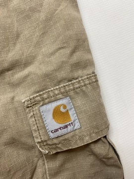 Carhartt WIP CARGO PANT ORYGINALNE BEŻOWE Spodnie Bojówki W28 L32