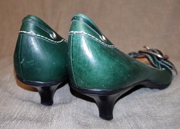 CAR SHOE made in Italy 38,5 skórzane bdb