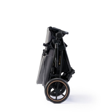 Многофункциональная детская коляска 3-в-1 с сиденьем PRIME 2 Kinderkraft, серая