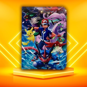 ПЕРЕДАТКА ДЛЯ КОЛЛЕКЦИОННОГО АЛЬБОМА POKEMON НА 400 КАРТ ДИЗАЙН КЛАССА XXL