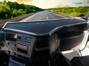 ПОЛКА ДЛЯ ТВ TIR VOLVO FM EURO 6 FM E6 БОЛЬШАЯ С ЯЩИКОМ