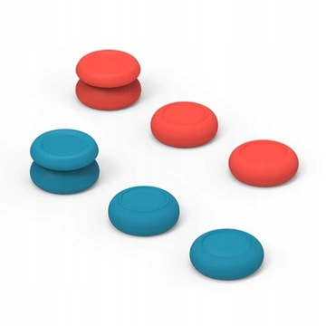 НАБОР 6 ЛАСТИКОВ SKULL&CO ДЛЯ КОНСОЛИ NINTENDO SWITCH OLED LITE JOY-CON