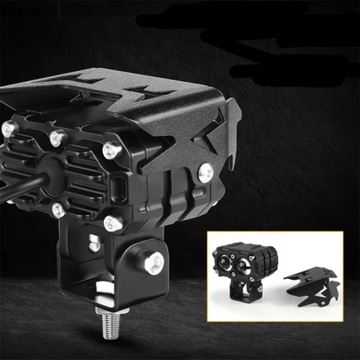 МОТОЦИКЛ ГАЛОГЕННЫЙ СВЕТОДИОД 40ВТ 4000ЛМ 2 РЕЖИМА ЛАМПЫ