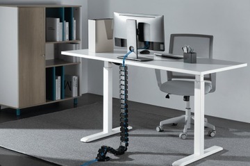 Модульный органайзер для кабелей Spine Cover 130 см, ручка Spacetronik