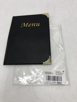 Securit Menu BASIC A5, черный