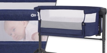 ŁÓŻECZKO DOSTAWNE KINDERKRAFT BEA TURYSTYCZNE 3W1 OUTLET