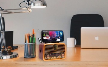 КУХОННОЕ РАДИО РЕТРО AM FM RA10 АККУМУЛЯТОРНАЯ ПОРТАТИВНАЯ МИНИ-ДЖЕК СОЛНЕЧНАЯ АНТЕННА