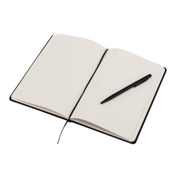 Notes A5 Notatnik Twarda Oprawa na Gumkę w etui + Długopis Touch Pen