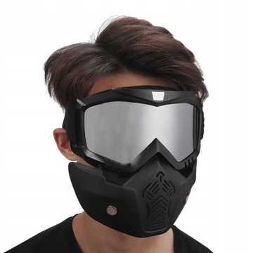 Мотоциклетный полушлем Мотоциклетная маска
