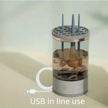 УСТРОЙСТВО ДЛЯ МЫТЬЯ КОСМЕТИЧЕСКИХ КИСТЕЙ И ГУБОК USB-КАБЕЛЬ