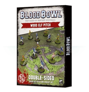 Blood Bowl Wood Elf Pitch & Dugout